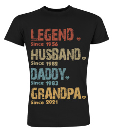 Legend Husband Daddy Grandpa | Custom Year EN