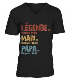 Légende Mari Papa | Custom Year | Legend Husband Daddy Since FR
