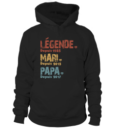 Légende Mari Papa | Custom Year | Legend Husband Daddy Since FR