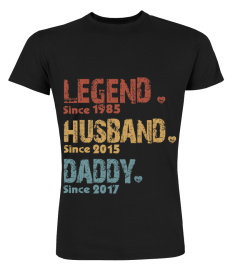 Legend Husband Daddy Since | Personalised Year EN