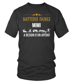 Batterie faible Mimi a besoin d'un apéro! - Edition Limitée