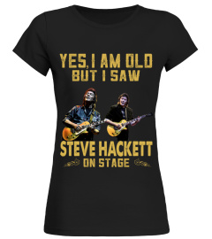 I SAW STEVE HACKETT ON STAGE