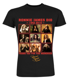 RONNIE JAMES DIO - THANK YOU FOR THE MEMORIES