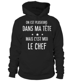 on est plusieurs dans ma tête mais c'est moi le chef