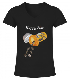 Happy pills t-shirt for Raccoon lovers