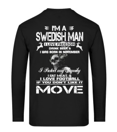 I'M A SWEDISH MAN-R- LOVE FOOTBALL