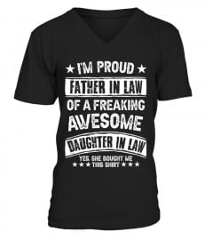 I'm A Proud Father In Law Of A Awesome Daughter In Law Family In English