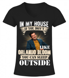 IN MY HOUSE IF YOU DON'T LIKE ORLANDO BLOOM YOU CAN SLEEP OUTSIDE