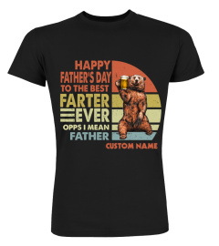 Custom Happy Father's Day Best Farter Ever EN