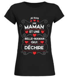 Je suis une Maman et une Belle-Maman qui déchire | un Cadeau Original T-Collector®