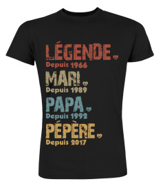 Légende Mari Papa Pépère Custom FR