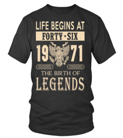 Legends - 1971  Tshirts