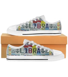 Libra License Plates Low Top