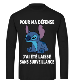 POUR MA DEFENSE J'AI ETE LAISSE SANS SURVEILLANCE