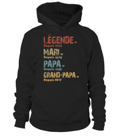 Légende Mari Papa Grand-papa