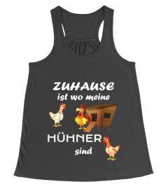 1-Zuhause ist wo meine Hühner sind Landwirt Bauer Hof Tiere