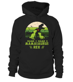 2 Names Mamasaurus Rex Dinosaur Mum | Custom Name EN