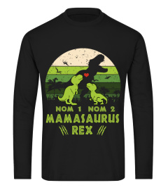 2 Names Mamasaurus Rex Dinosaur Mum | Custom Name FR