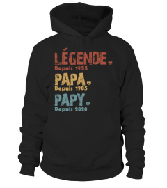 Légende Papa Papy | Custom Years | Legend Father Grandfather FR