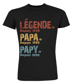 Légende Papa Papy | Custom Years | Legend Father Grandfather FR