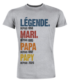 Legend Husband Father Grandfather | Custom Year French