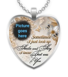 I Know That Was You Memorial Necklace