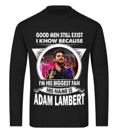 GOOD MEN HIS NAME IS ADAM LAMBERT