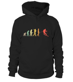 Retro skiing evolution gift for skiers