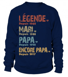 Custom Year Légende Mari Papa Encore Papa FR