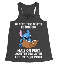 ON NE PEUT PAS ACHETER LE BONHEUR MAIS ON PEUT ACHETER DES LIVRES C'EST PRESQUE PAREIL