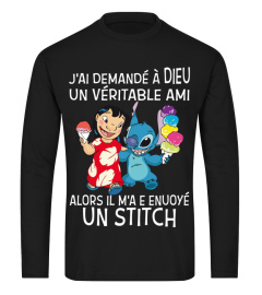 J'AI DEMANDE A DIEU UN VERITABLE AMI ALORS IL M'A E ENUOYE UN STITCH