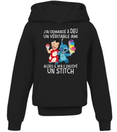 J'AI DEMANDE A DIEU UN VERITABLE AMI ALORS IL M'A E ENUOYE UN STITCH