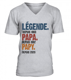 Custom Year Légende Papa Papy FR