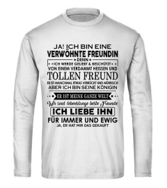 JA! ICH BIN EINE VERWÖHNTE FREUNDIN