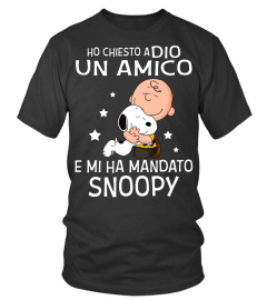 HO CHIESTO A DIO UN AMICO E MI HA MANDATO SNOOPY