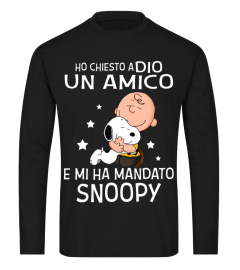 HO CHIESTO A DIO UN AMICO E MI HA MANDATO SNOOPY