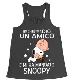 HO CHIESTO A DIO UN AMICO E MI HA MANDATO SNOOPY