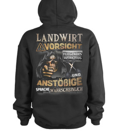 Landwirt - vorsicht fliegendes werkzeug - BA1