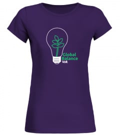 Global Balance Policy Light Bulb T-Shirt (Woman)