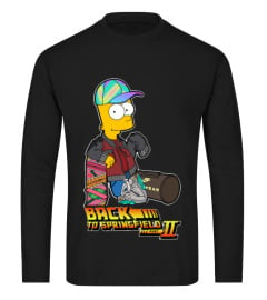 Bart to the Future - Bart Simpson T-Shirt for Men Women