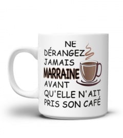 Ne Derangez Jamais Mamie Avant Qu'elle N'ait Pris Son Cafe A Cup Of Coffee  White Mug - TEEPYTHON