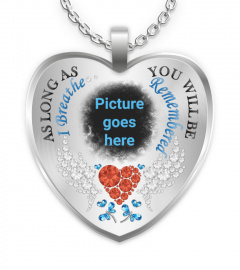 You Will Be Remembered Memorial Necklace