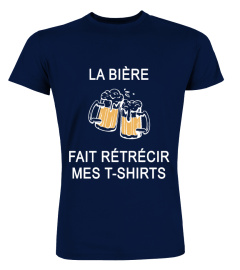 LA BIERE FAIT RETRECIR MES TSHIRTS