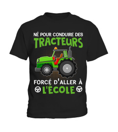 né pour conduire des tracteurs - forcé d'aller à l'école - AGR