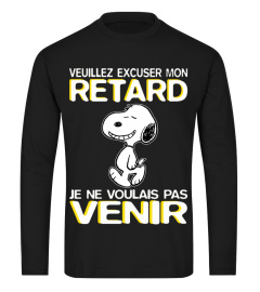 VEUILLEZ EXCUSER MON RETARD JE NE VOULAIS PAS VENIR