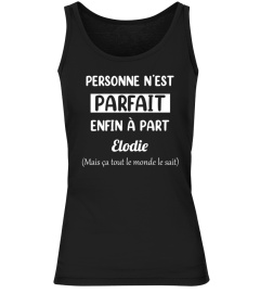 Personne n'est parfait enfin à part Elodie ( mais ça tout le monde le sait ) - Edition Limitée