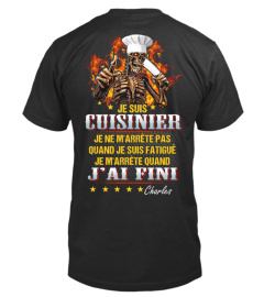 Je Suis Cuisinier Je Ne M’arrête Pas Quand Je Suis Fatigie Je M’arrete Quand J’ai Fini