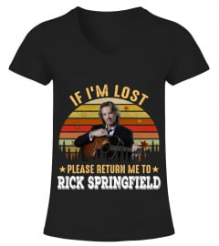 IF I'M LOST PLEASE RETURN ME TO RICK SPRINGFIELD