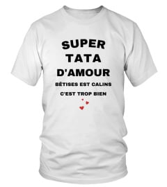 t-shirt super tata d'amour