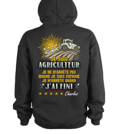 JE SUIS AGRICULTEUR JE NE M'ARRÊTE PAS